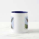 Osprey-Nest-Kaffee-Tasse Tasse (Zentrum)