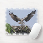 Osprey-Nest-Mausunterlage Mousepad (Mit Mouse)