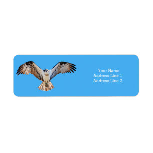 Osprey Rücksendeadressen-Aufklebers