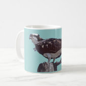 Osprey-Vogel Kaffeetasse (Vorderseite Links)