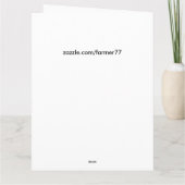 Osprey-Vogel-u. Fisch-Geburtstags-Gruß-Karte Karte (Rückseite)