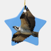 Osprey-Vogel-Verzierung Keramik Ornament (Vorne)