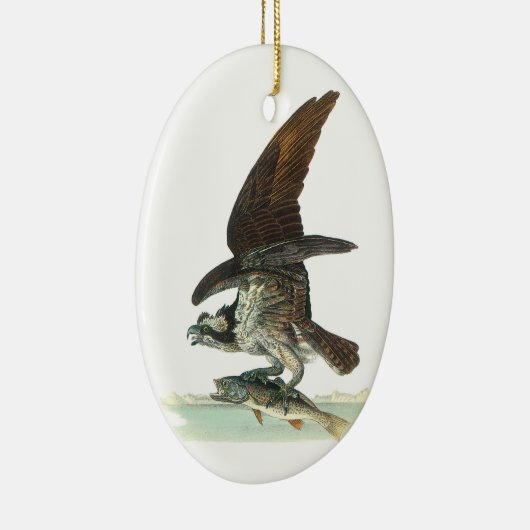 Osprey von Audubon Keramik Ornament (Rechts)