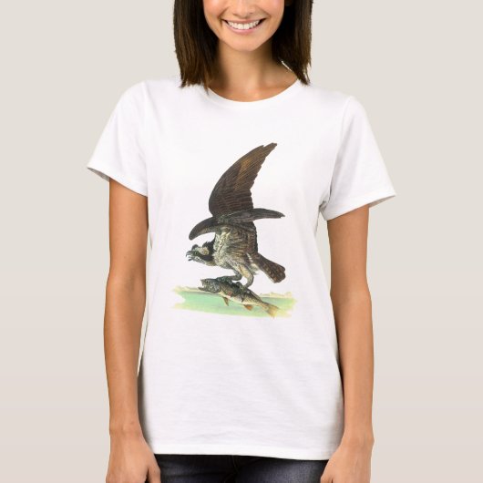 Osprey von John James Audubon T-Shirt (Vorderseite)