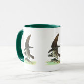 Osprey von John James Audubon Tasse (Vorderseite Links)