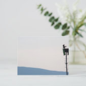 Osprey vor der Mount Desert Island, Maine Postkarte (Stehend Vorderseite)