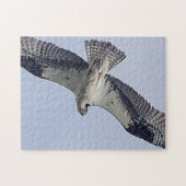 Osprey während des Fluges Puzzle (Horizontal)
