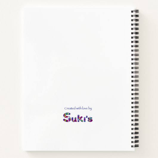 Osprey Zeichnend Schwarz-weiß mit Piercing Eyes Notizblock (Rückseite)