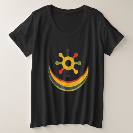Osram Ne Nsoromma Adinkra Marriage Love Faithfulne Große Größe T-Shirt (Design vorne)