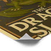 OSRS (Old School RuneScape) Dragon Slayer Victory Poster (Ecke)