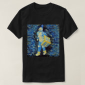 OSRS Rune Armor Knight Starry Night Art T-Shirt (Design vorne)