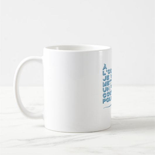 Oss 117 Polnischer T - Shirt Geschenk Kaffeetasse (Links)
