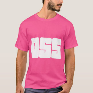 Oss Martial Arts für Karate und Brasilianer Jiu Ji T-Shirt