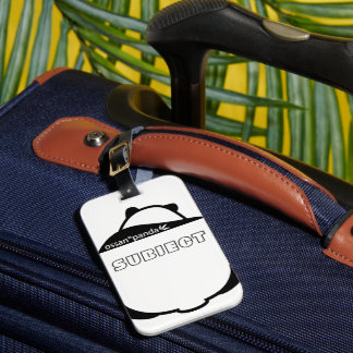 Ossan*Panda Gepäckanhänger