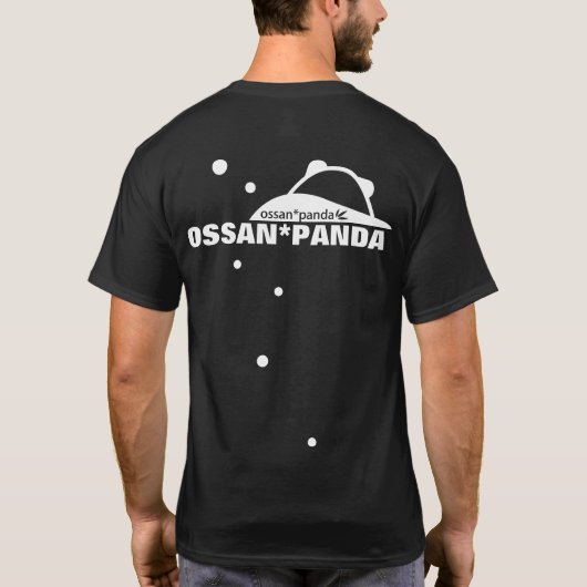 Ossan*Panda mit Schneezeug Souvenir T - Shirt (Rückseite)