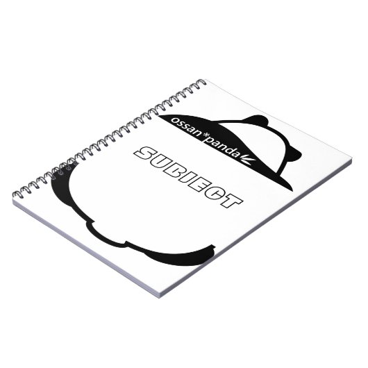 Ossan*Panda Notizblock (Linke Seite)