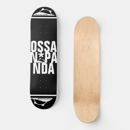 Ossan*Panda Skateboard (Vorderseite)