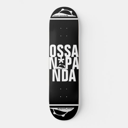 Ossan*Panda Skateboard (Vorderseite)