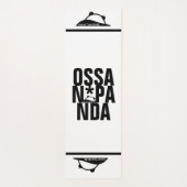 Ossan-Panda Yogamatte (Rückseite)