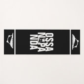 Ossan-Panda Yogamatte (Vorderseite (Horizontal))