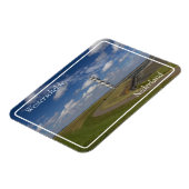 Ossenisse Radar Tower, Zeeland, Niederlande Magnet (Linke Seite)