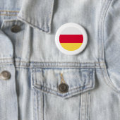 Ossetienflagge Button (Beispiel)