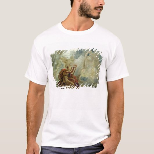 Ossian beschwört oben den Geist T-Shirt (Vorderseite)
