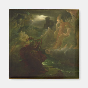 Ossian, das herauf den Geist des Flusses beschwör Magnet