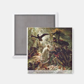 Ossian, der die Geister der französischen Helden e Magnet (Vorderseite/Rückseite)