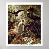 Ossian, der die Geister der französischen Helden e Poster (Vorne)
