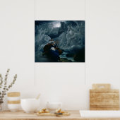 Ossian zaubert die Geister Poster (Küche)