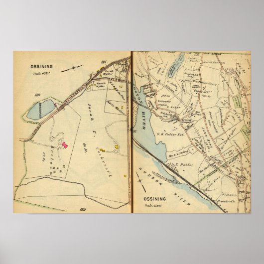 Ossining, New York 2 Poster (Vorne)