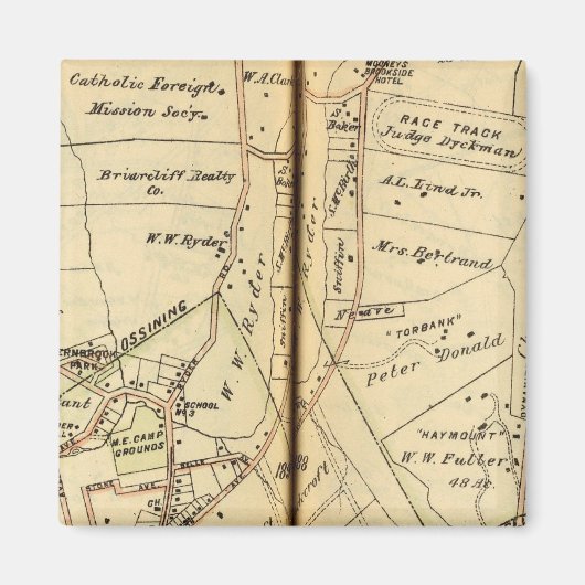 Ossining, New York Magnet (Vorne)