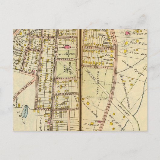 Ossining, New York Postkarte (Vorderseite)