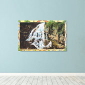 Ossipee Bergpark Aussicht auf Bridal Veil Leinwanddruck (Insitu (Holzboden))