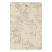 Ossipee, Carroll Co Mini Klemmbrett (Rückseite)