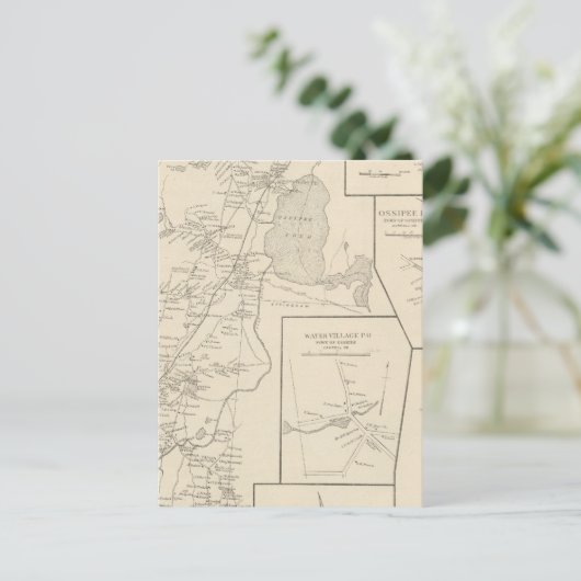 Ossipee, Carroll Co Postkarte (Stehend Vorderseite)