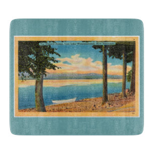 Ossipee-Gebirge vom Lake Winnipesaukee Schneidebrett