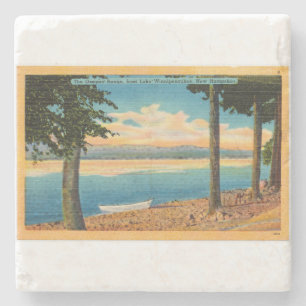 Ossipee-Gebirgszug vom Lake Winnipesaukee Steinuntersetzer