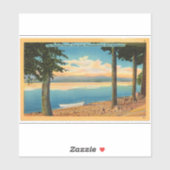 Ossipee Range vom Lake Winnipesaukee Sticker (Blatt)