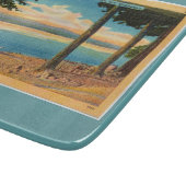 Ossipee Strecke vom Winnipesaukee Schneidebrett (Ecke)