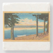 Ossipee Strecke vom Winnipesaukee Steinuntersetzer (Vorderseite)