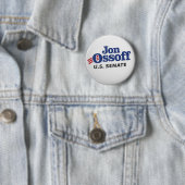 Ossoff 2026 Demokrat Button (Beispiel)