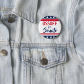 Ossoff für den Senatswahlkampf Button (Beispiel)