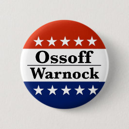 Ossoff Warnock Georgia Runoffs Button