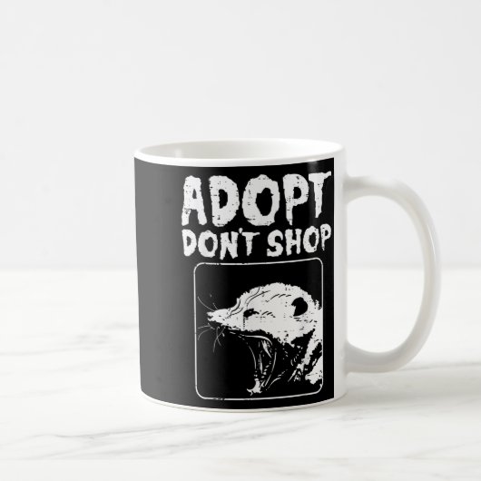 Ossum Adopt Dont Shop Ssum Street Cat Pet Women Me Kaffeetasse (Rechts)