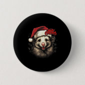 Ossum Ssum Funny Merry Christmas Santa Matching Fa Button (Vorderseite)