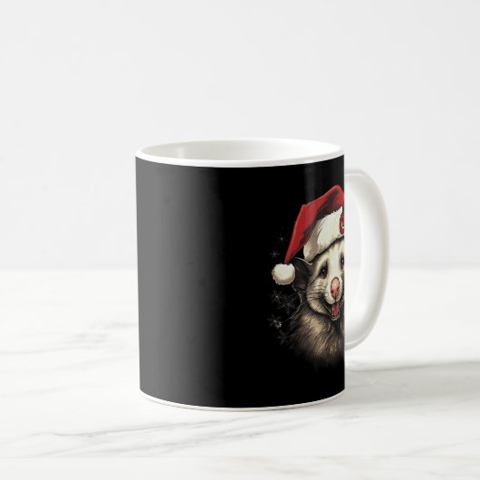 Ossum Ssum Funny Merry Christmas Santa Matching Fa Kaffeetasse (VorderseiteRechts)
