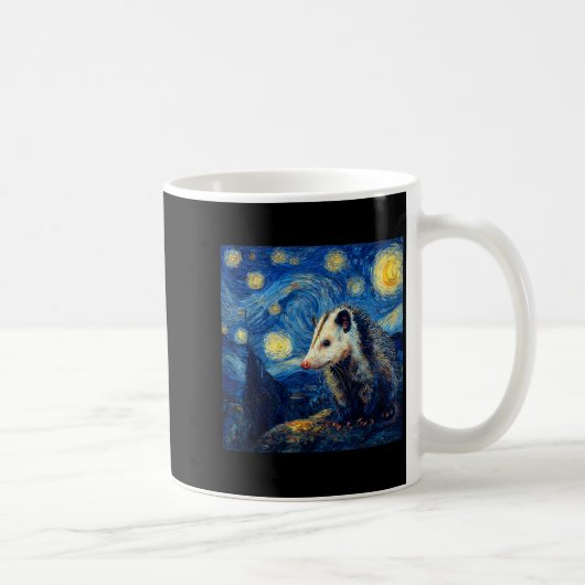 Ossum Ssum Van Gogh Starry Night Kaffeetasse (Rechts)