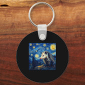 Ossum Ssum Van Gogh Starry Night  Schlüsselanhänger (Vorderseite)